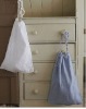 Wholesale Softened solid color linen Laundry bag