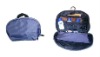 Wholesale purple promotional gift 600d waterproof laundry bag with handle