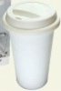 Wholesale eco coffee cup with silicon lid