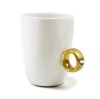 Wholesale Fshion coffee cup lover cup ring cup WCP001