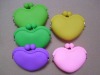 Wholesale Heart shape Mini purse,beautiful silicone coin purse,colourful silicone purse