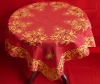100% POLYESTER PRINTED TABLE CLOTH