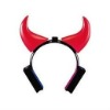 Wholesale HOT Party supplies red Flashing LED Devil horn