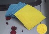Wholesale micro fibre jacquard towel & cleaning cloths