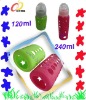 Wholesale 120/240/250ml silicone baby bottle sleeve