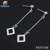 Wholesale Fashion Jewelry.Hot Selling fashion 925 silver clip earring. FB-EY338