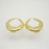stainless steel hollow earrings