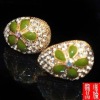 Wholesale CRYSTAL STUD EARRINGS ENAMEL EARRINGS STYLISH EARRINGS