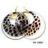 Wholesale ER-13553 New Bling Baskertball Wives Hoop Earring