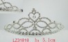 silver stunning rhinestone hairwear