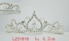 silver stunning rhinestone hairwear