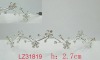 silver stunning rhinestone hairwear