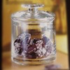 Wholesale clear glass jar