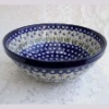 Wholesale Blue With Prints Ceramic Bowl