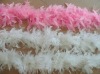 Wholesale Party decoration decorative dyed feather boa, Party favor fashion feather boas