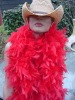 Wholesale Decorative dyed boa, girls party dresses feather boa