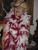 Wholesale Turkey Chandelle Marabou feather boa, Decorative dyed Chandelle boa