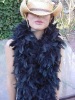 Wholesale Mixed colors feather Boas for party, girls party dresses dyed feather boa