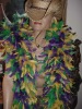 Wholesale Girls party dresses dyed feather boa, party supplies feather boa