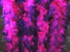 Wholesale Mixed colors turkey feather boa, party costume feather boa