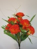 Wholesale artificial plastic flower carnation