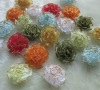 Wholesale Organza carnation flower bow