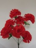 Wholesale artificial plastic flower carnation