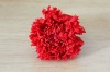 Wholesale promotion red artificial carnation bud