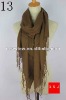 Wholesale Lady's Fashion Printed wool fabric Scarf manufacturer Newest Fashion Long Silk Scarf 2012 fashion