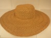 Wholesale Women handmade paper floppy straw hat