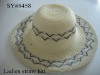 Wholesale fashion straw hat for ladies new items in 2012