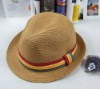 Wholesale 2012 sell fashion well design straw hat with lace
