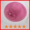 Wholesale Cheap pink ladies summer hats(SU-SH3480)
