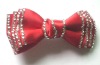Wholesale satin bow hair clip,hair ornament,hair accessory