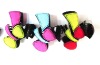 Wholesale plastic bow hair claw clips
