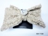Wholesale Fabric bow knot hair clamps