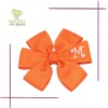 Wholesale hot selling flower design hair bows for girls (letter M)