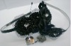 Wholesale charm bow rhinestone headband