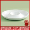 Wholesale Round white ceramic serving dishes