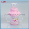 Wholesale PP STANDARD CALIBER BABY DRINKING BOTTLE WITH DOUBLE HANDLE