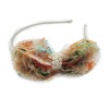 Wholesale Fashion chiffon flower with pearl headband