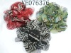 Wholesale prints chiffon fabric flower