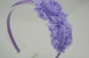 Wholesale Fashion handmake chiffon flower headband