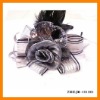 Wholesale Fabric Flower Hairbands with Chicken Feather and Crystals ZHHBJM-101001