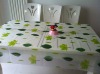Wholesale dining oilproof printed plastic table cloth