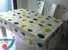 Wholesale factory supply 2012 new design printed PE / PEVA table cloth