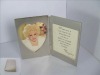 Wholesale 2.5" Customized metal folding picture frame, mini frame, photo frame