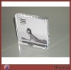 Wholesale Mini Square Transparent Company Plastic Lucite Photo Frame