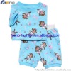 baby short sleeve sleepwear ,kids pajamas