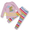 Wholesale 100% cotton children/kid/baby long sleeve pajamas/sleepwear set